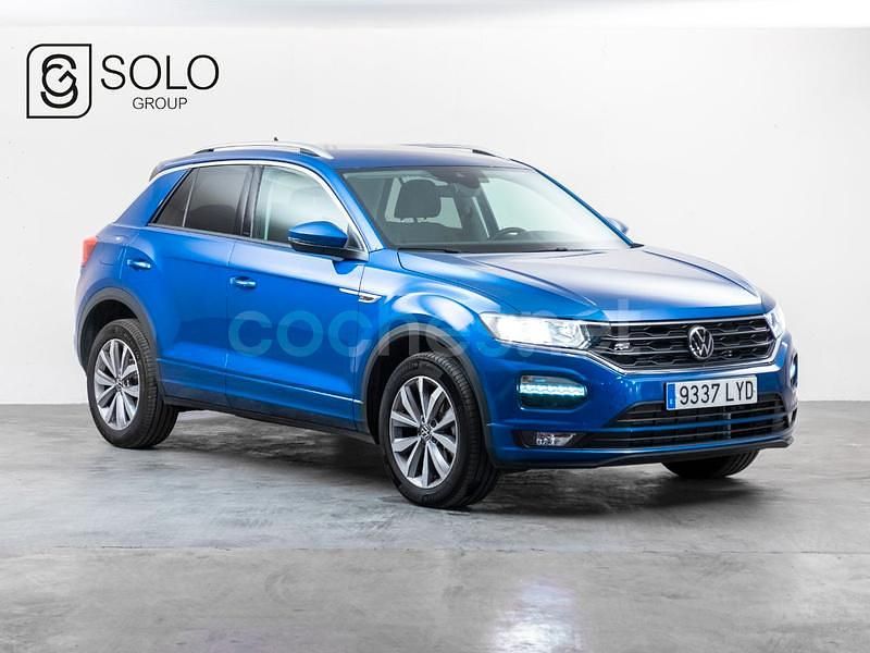 Azul Usado 2022 VW T-Roc Advance SUV | 20.900 € (Precio justo) - Imagen 1/4