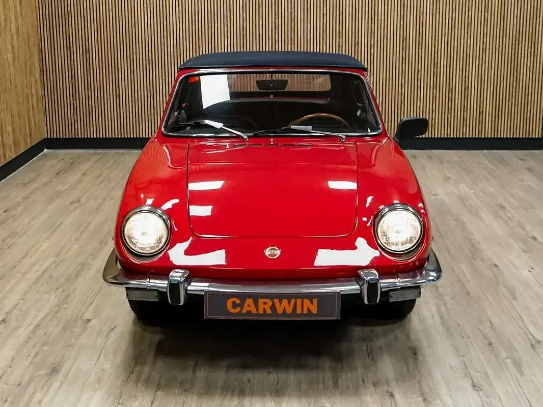 Usado Fiat 850 60 CV (44 kW) 1969 Rojo Descapotable