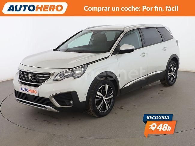 Blanco Usado 2019 Peugeot 5008 Allure Monovolumen | 17.299 € (Precio justo) - Imagen 1/3