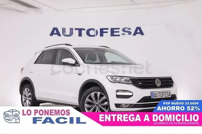 Usado VW T-Roc Advance 110 CV (80 kW) 2022 Blanco SUV