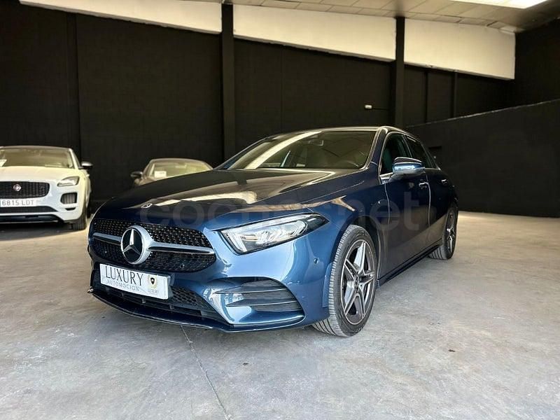 Usado Mercedes A250 218 CV (160 kW) 2021 Azul Berlina