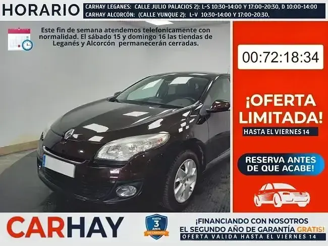 Usado Renault Mégane GrandTour Business 110 CV (80 kW) 2013 Familiar