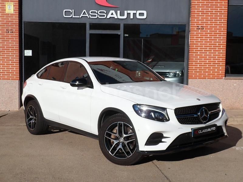 Blanco Usado 2016 Mercedes GLC250 Coupe | 33.900 € (Un poco caro) - Imagen 1/4