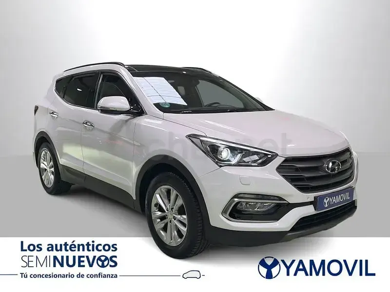 Usado Hyundai Santa Fe 201 CV (147 kW) 2017 Blanco SUV