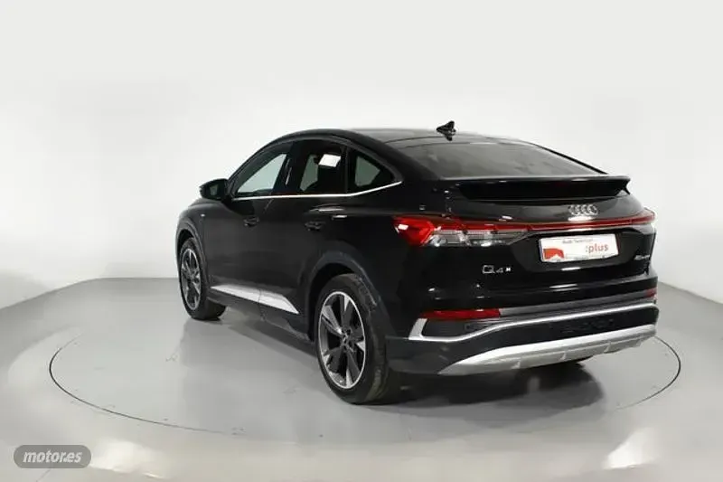 Usado Audi Q4 Sportback e-tron S-Line 210 kW (286 CV) 2026 Negro SUV
