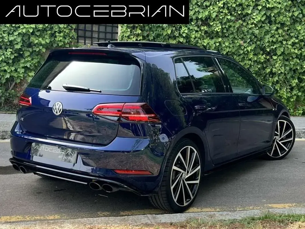 Usado VW Golf VII R 310 CV (228 kW) 2018 Azul Utilitario