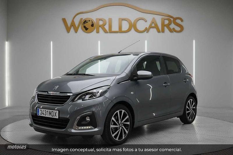 Usado Peugeot 108 Active 72 CV (52 kW) 2021 Gris