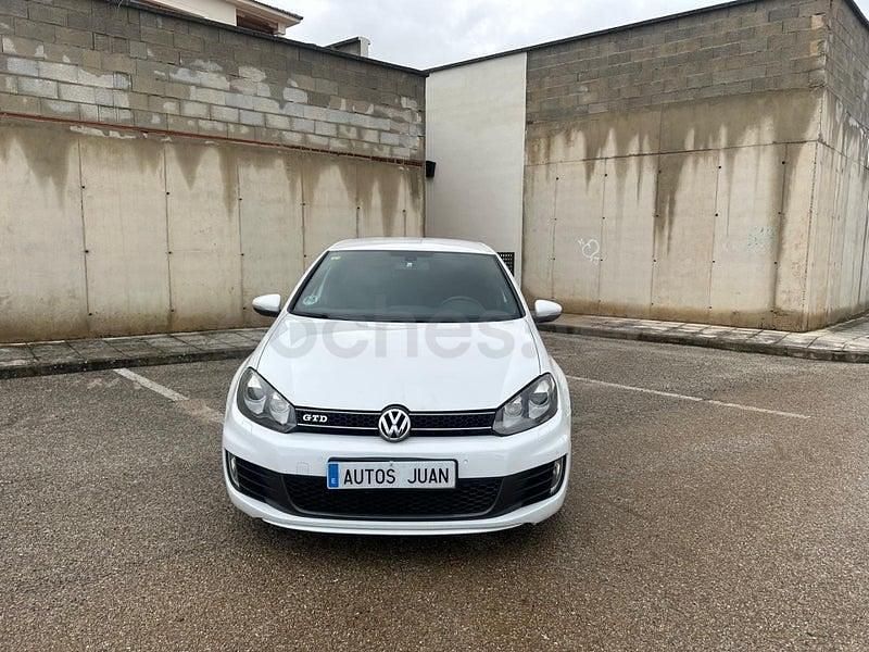 Usado VW Golf VI GTD 170 CV (125 kW) 2010 Blanco Utilitario