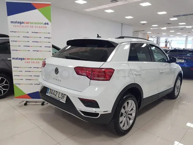 Usado VW T-Roc Advance 150 CV (110 kW) 2021 Blanco SUV