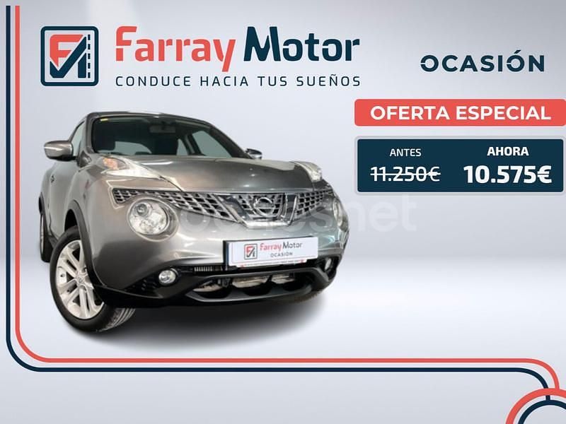 Gris / plata Usado 2018 Nissan Juke Acenta SUV | 10.575 € (Precio justo) - Imagen 1/4