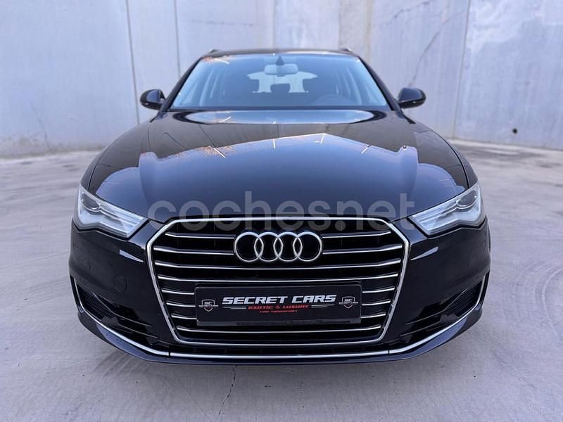 Usado Audi A6 S-Line 190 CV (139 kW) 2016 Negro Familiar