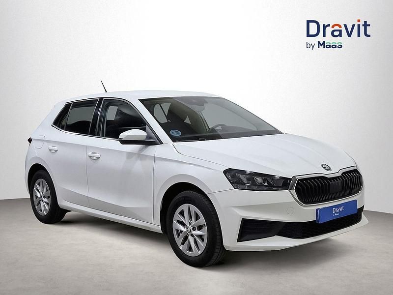 Brugt Skoda Fabia Ambition 95 HK (69 kW) 2023 Hvid Sedan