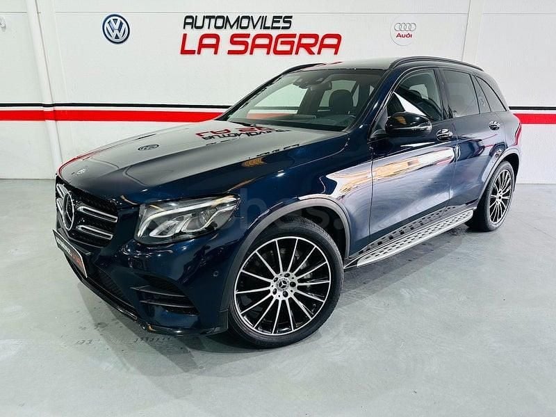 Usado Mercedes GLC350 258 CV (189 kW) 2017 Azul SUV