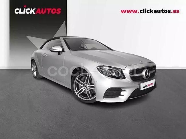 Usado Mercedes E220 194 CV (142 kW) 2019 Gris / plata Descapotable