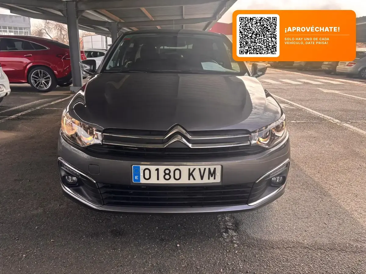 Usado Citroën C-Elysee I PureTech 82 CV (60 kW) 2019 Gris Berlina