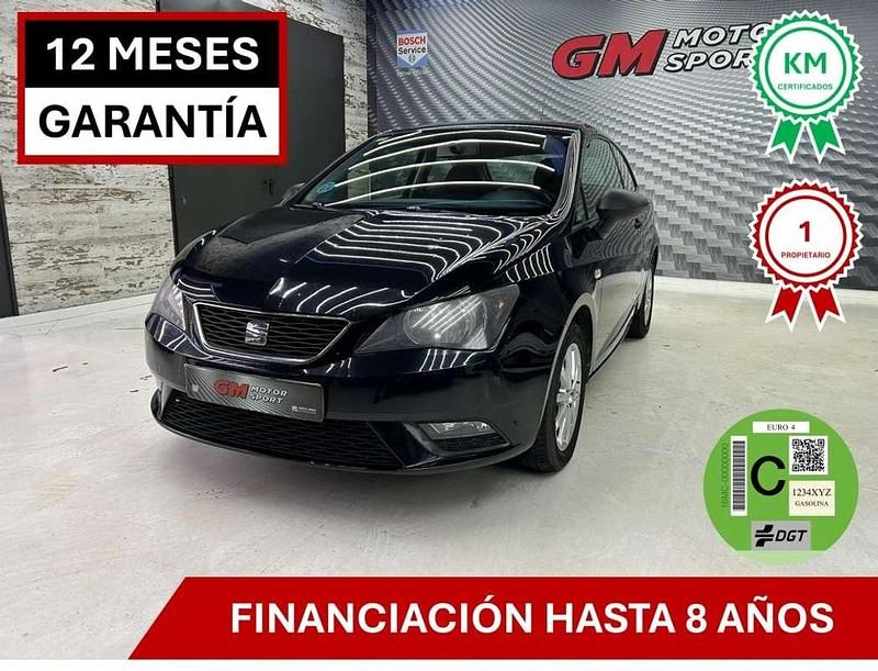 Usado Seat Ibiza Reference 69 CV (50 kW) 2013 Negro Utilitario