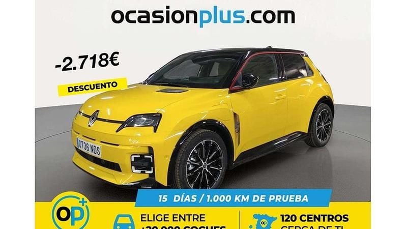 Usado Renault Megane E-Tech Iconic 110 kW (150 CV) 2025 Amarillo Utilitario