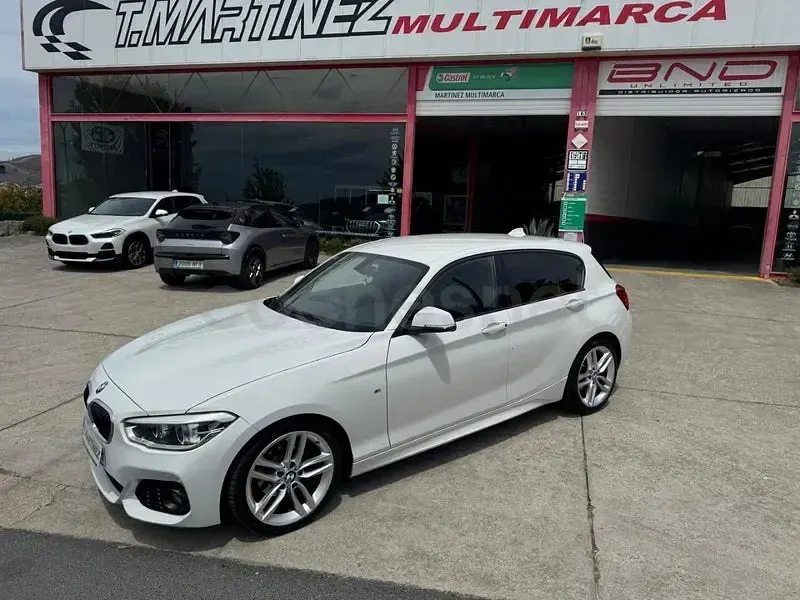 Usado BMW 118 M Sport 150 CV (110 kW) 2016 Blanco Utilitario
