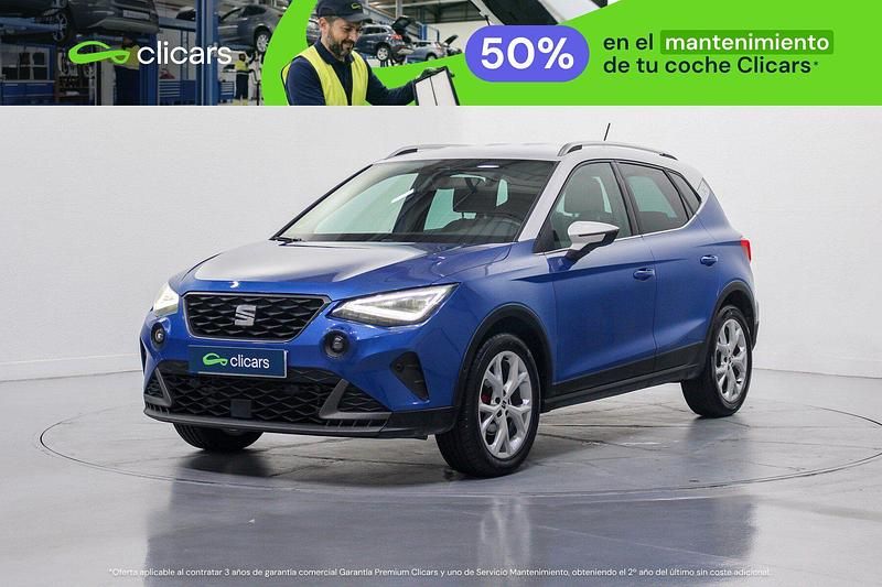 Usado Seat Arona FR 150 CV (110 kW) 2021 Azul SUV