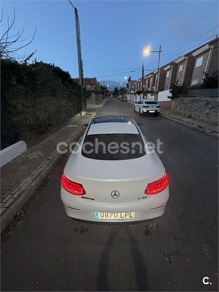 Usado Mercedes C43 AMG 367 CV (269 kW) 2017 Blanco Coupe
