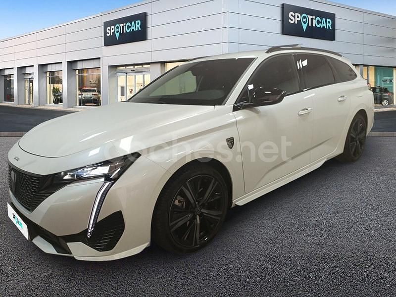 Blanco Usado 2022 Peugeot 308 GT Familiar | 23.990 € (Precio justo) - Imagen 1/4