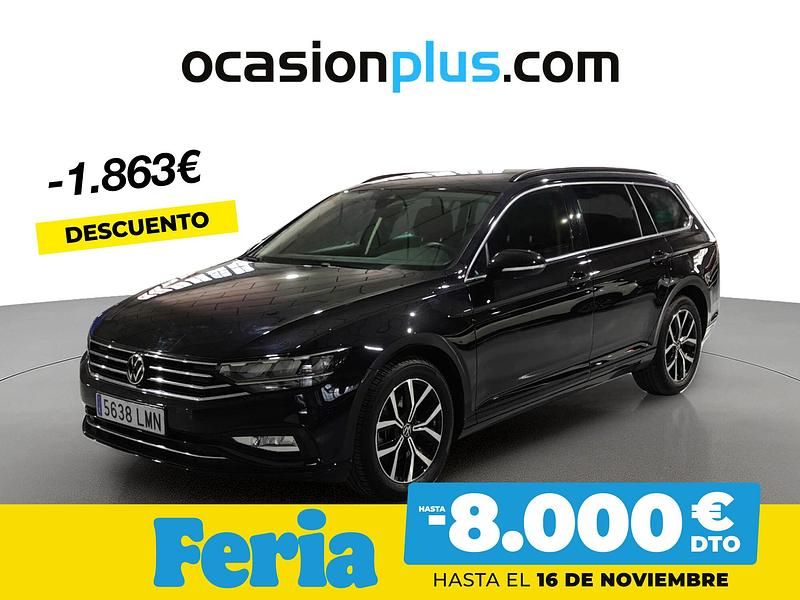Negro Usado 2021 VW Passat Executive Familiar | 20.500 € (Un poco caro) - Imagen 1/4