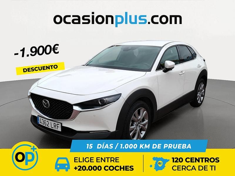 Usado Mazda CX-30 122 CV (89 kW) 2021 Blanco SUV