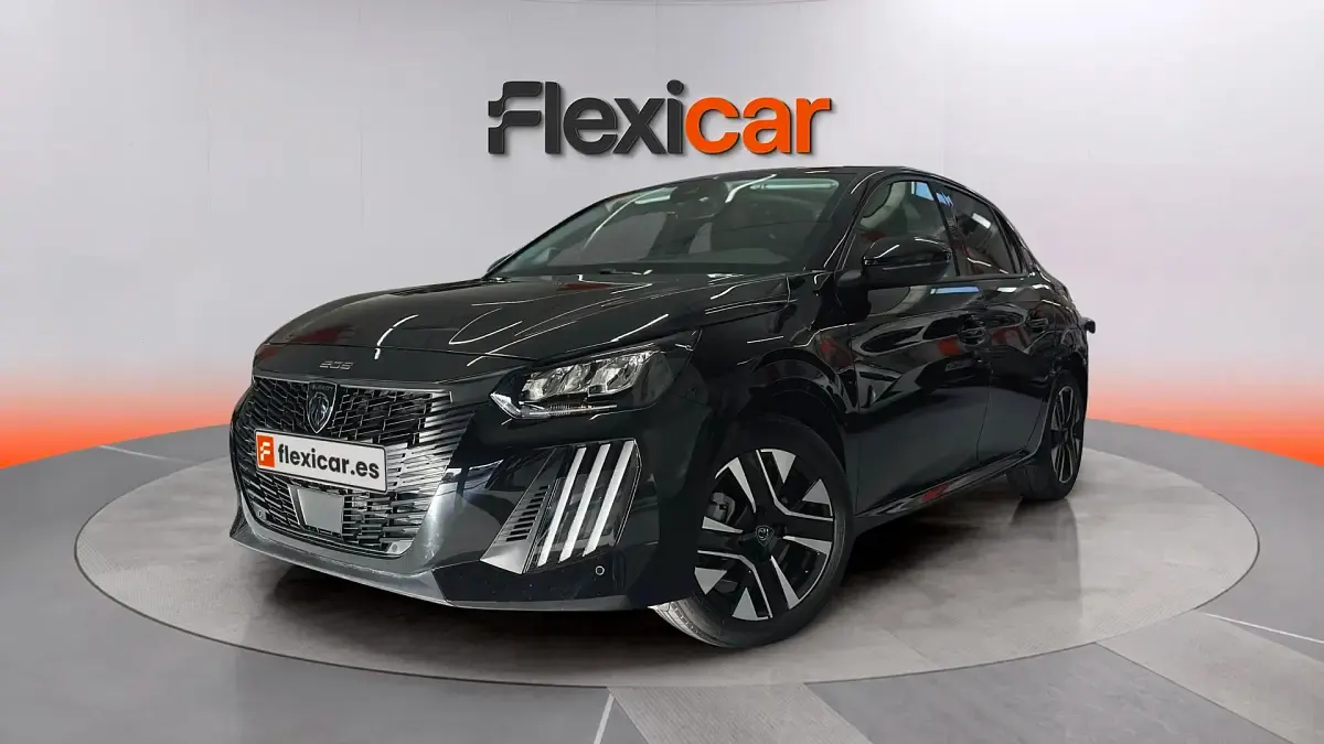 Usado Peugeot 208 Allure 101 CV (74 kW) 2025 Negro Utilitario