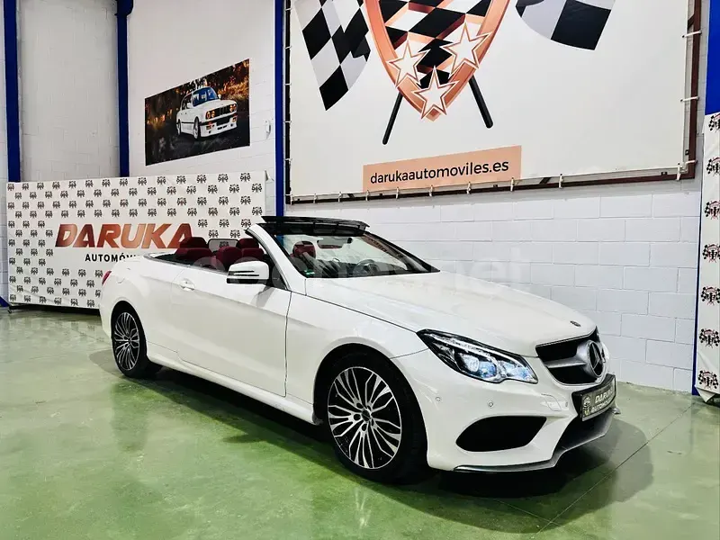 Usado Mercedes E250 211 CV (155 kW) 2016 Blanco Descapotable