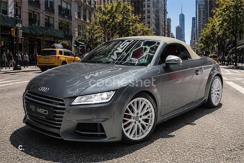 Usado Audi TTS S-Line 310 CV (228 kW) 2017 Gris / plata Coupe