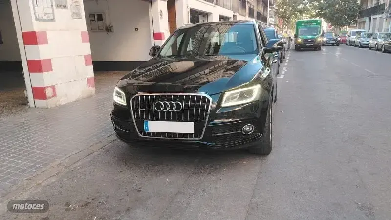 Usado Audi Q5 S-Line 177 CV (130 kW) 2015 Negro SUV