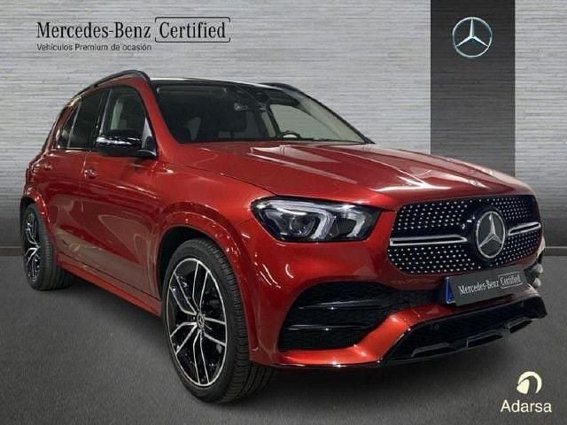 Usado Mercedes GLE400 AMG line 330 CV (242 kW) 2023 Rojo jacinto SUV