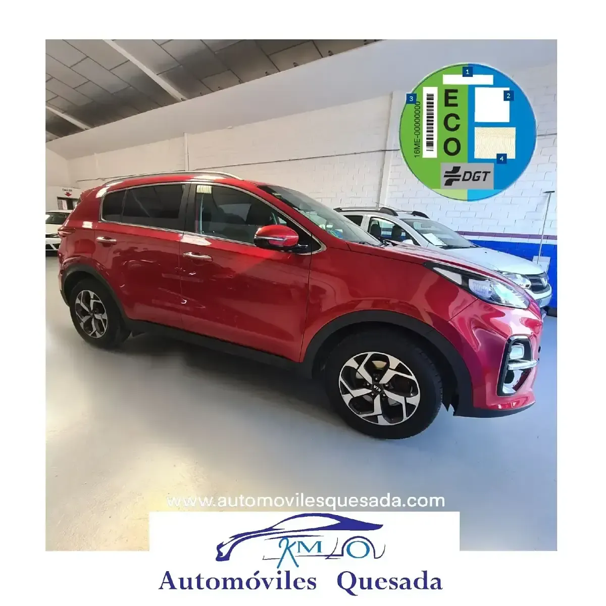 Usado Kia Sportage 115 CV (84 kW) 2019 Rojo SUV