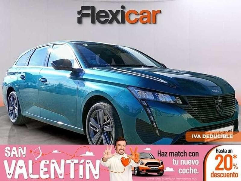 Usado Peugeot 308 Active 131 CV (96 kW) 2023 Verde Utilitario