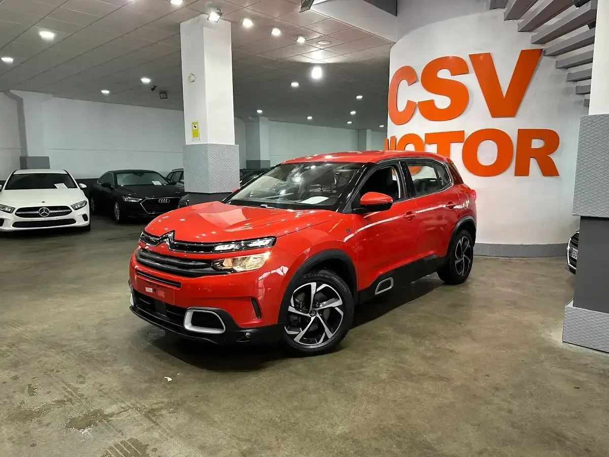 Usado Citroën C5 Aircross Feel 226 CV (166 kW) 2020 Rojo SUV