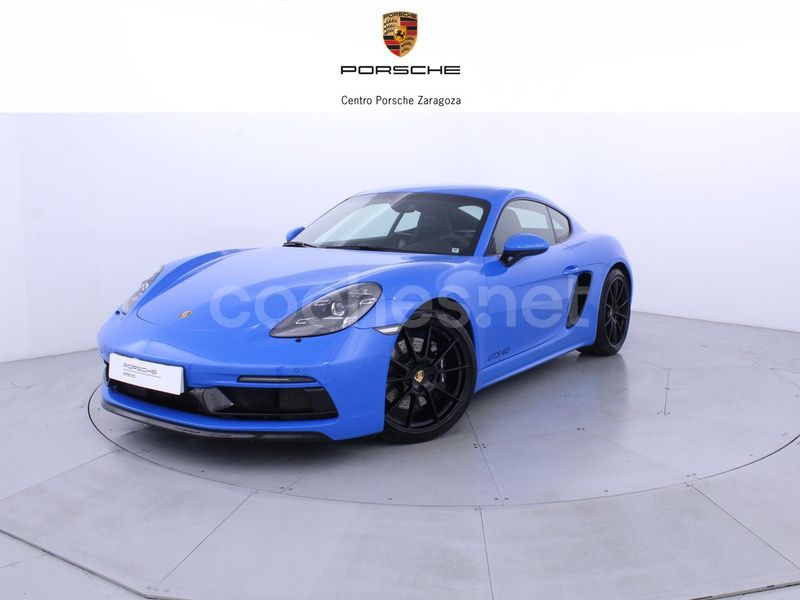 Azul shark Usado 2023 Porsche 718 Cayman GTS Coupe | 111.990 € - Imagen 1/4