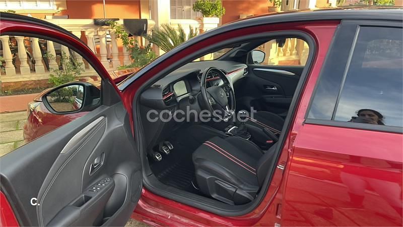 Usado Opel Corsa GS Line 100 CV (73 kW) 2021 Rojo Berlina