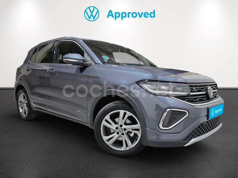 Gris / plata Usado 2024 VW T-Cross R-line SUV | 22.900 € (Buen precio) - Imagen 1/4