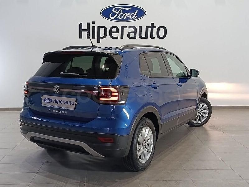 Usado VW T-Cross Advance 110 CV (80 kW) 2023 Azul SUV