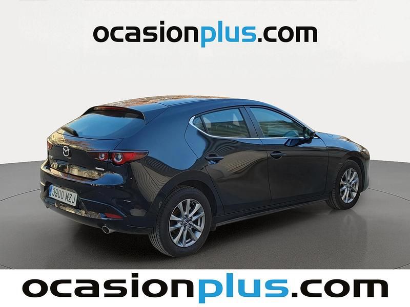 Usado Mazda 3 Prime-Line 140 CV (102 kW) 2025 Negro Berlina