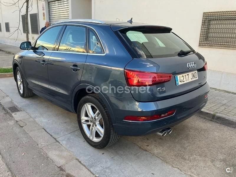 Usado Audi Q3 184 CV (135 kW) 2016 Azul SUV