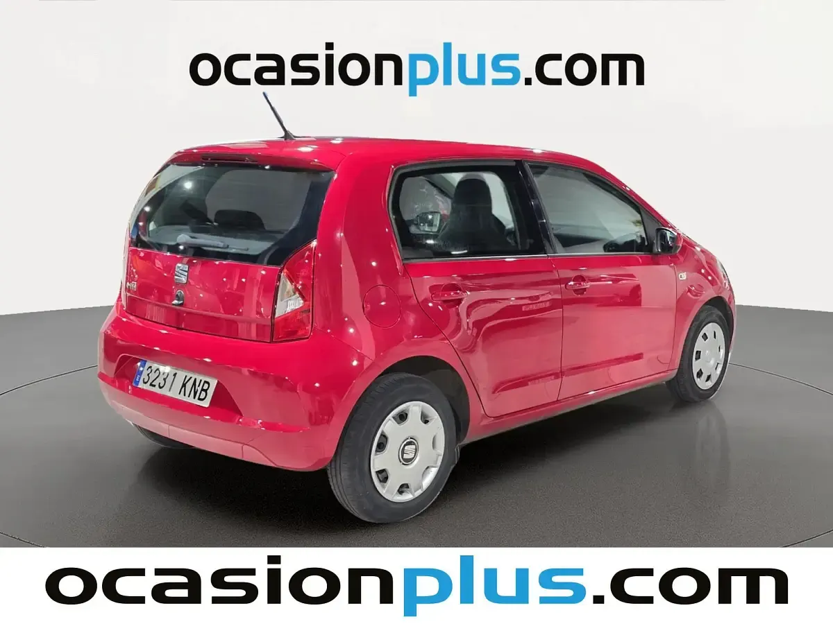 Usado Seat Mii Style 75 CV (55 kW) 2018 Rojo Utilitario