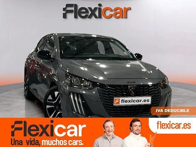 Gris Usado 2024 Peugeot 208 Allure Utilitario | 15.490 € (Precio justo) - Imagen 1/4