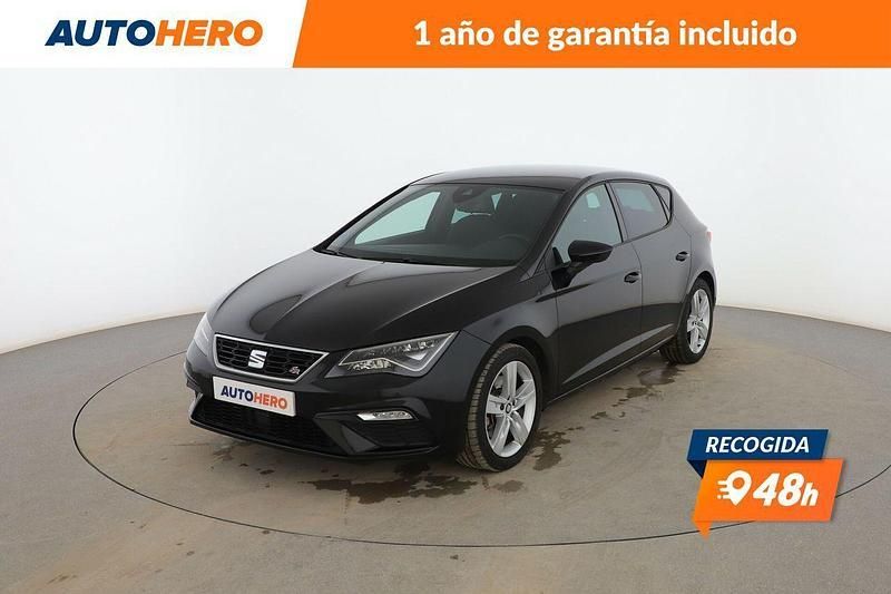 Negro Usado 2020 Seat Leon FR Berlina | 17.799 € (Precio justo) - Imagen 1/3