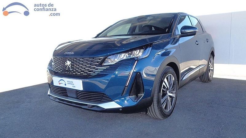 Azul Usado 2021 Peugeot 3008 Allure | 20.490 € (Un poco caro) - Imagen 1/4