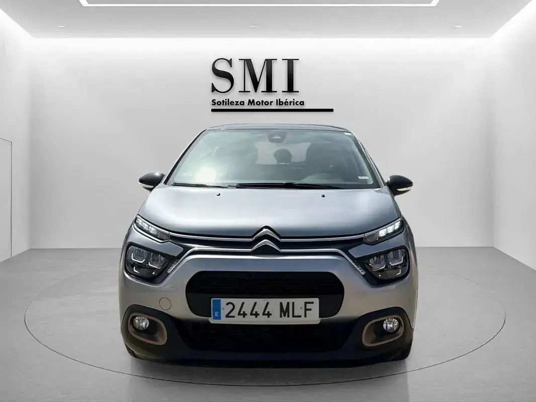 Usado Citroën C3 PureTech 82 CV (60 kW) 2023 Gris Utilitario