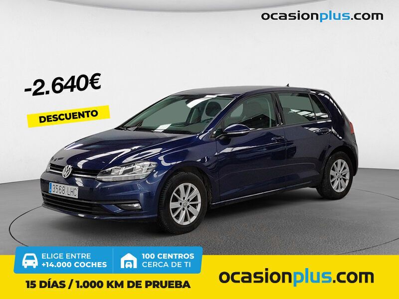 Azul Usado 2020 VW Golf VII Business Berlina | 15.890 € (Precio justo) - Imagen 1/4