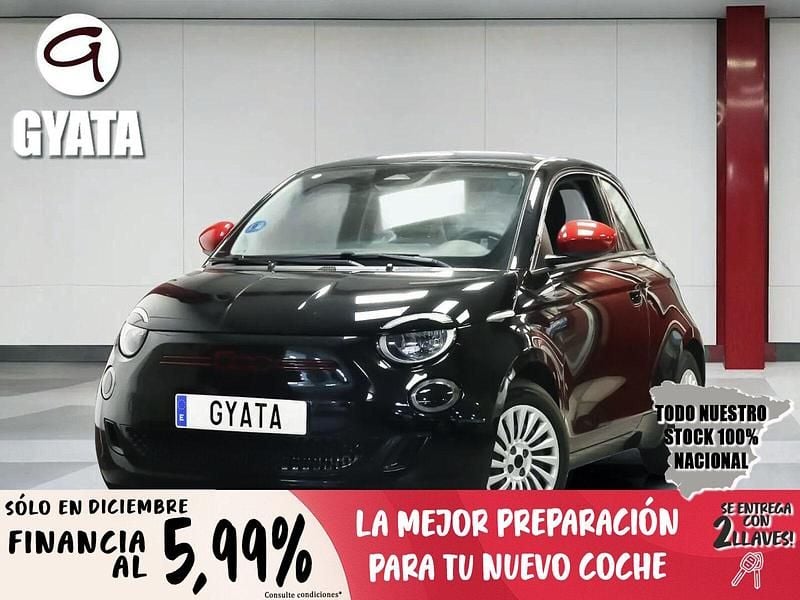 Negro Usado 2023 Fiat 500e Red Utilitario | 15.990 € (Precio justo) - Imagen 1/4