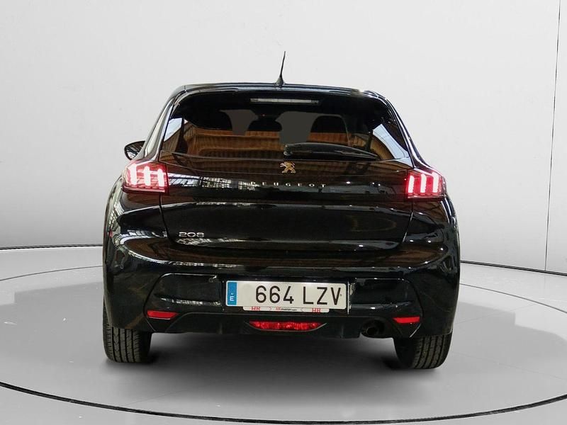 Usado Peugeot 208 Allure 101 CV (74 kW) 2022 Negro Utilitario