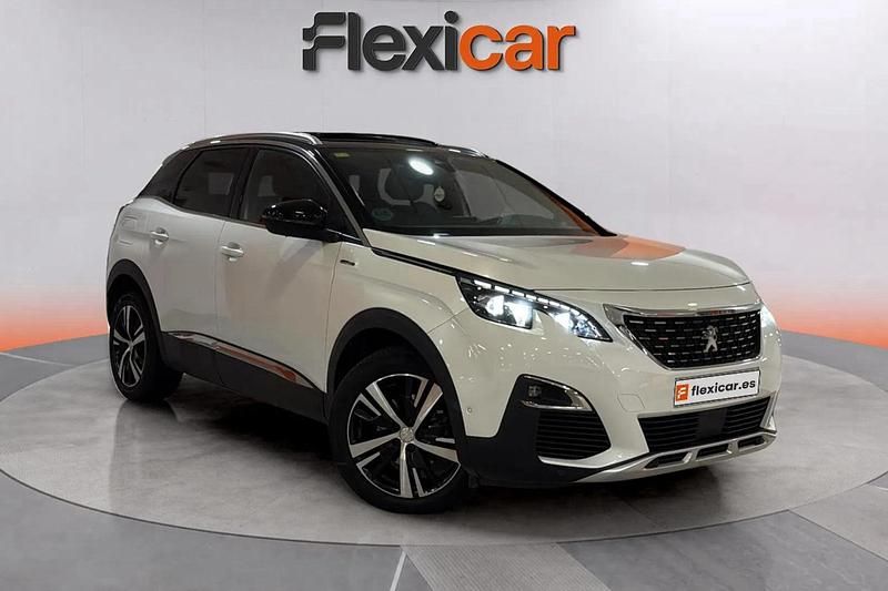 Blanco Usado 2018 Peugeot 3008 GT-line Monovolumen | 12.990 € (Buen precio) - Imagen 1/4